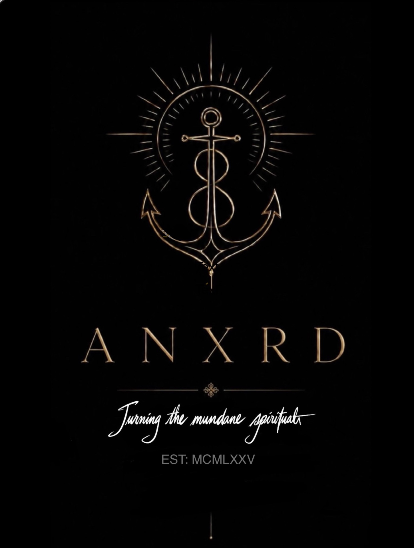 ANXRD — Turning the mundane spiritual